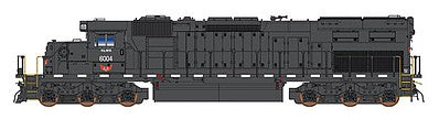 Intermountain Railway 69434D N Scale EMD SD40T-2 Tunnel Motor - Standard DC -- Knoxville Locomotive Works (black, red, white)