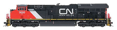 Intermountain Railway 697102D N Scale GE ET44 Tier 4 GEVO - DCC -- Canadian National (black, red, white, Website Logo)