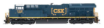 Intermountain Railway 697103 N Scale GE ET44 Tier 4 GEVO - Standard DC -- CSX (blue, yellow, Boxcar Logo)