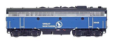 Intermountain Railway 69725 N Scale EMD F7B - Standard DC -- Great Northern (Big Sky Blue)