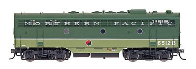 Intermountain Railway 69733S N Scale EMD F7B w/LokSound & DCC -- Northern Pacific (Loewy Two-Tone Green)