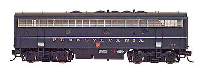 Intermountain Railway 69743 N Scale EMD F7B - Standard DC -- Pennsylvania Railroad (Single Stripe Scheme, Brunwick Green)