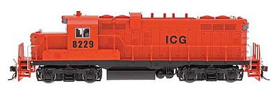 Intermountain Railway 698003 N Scale Paducah GP10 - Standard DC -- Illinois Central Gulf (orange, black)