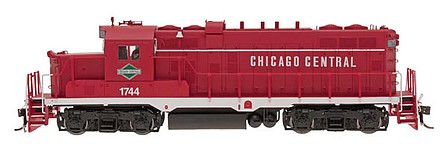 Intermountain Railway 698005D N Scale Paducah GP10 with DCC -- Chicago Central (red, white, green)