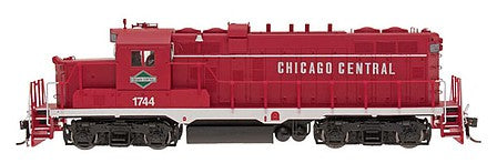 Intermountain Railway 698005S N Scale Paducah GP10 with LokSound & DCC -- Chicago Central (red, white, green)