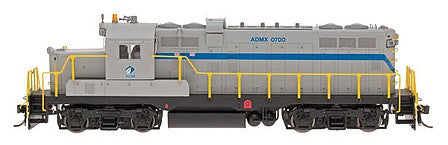Intermountain Railway 698009S N Scale Paducah GP10 with LokSound & DCC -- Archer-Daniels-Mdland ADMX (gray, blue)
