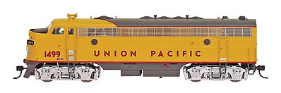 Intermountain Railway 69939D N Scale EMD FP7 Phase I w/DCC -- Union Pacific (Armour Yellow, gray, red)