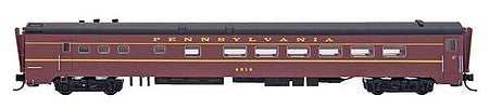 Intermountain Railway 7013 N Scale Centralia Car Shops Eastern Diner w/Interior Light - Ready to Run -- Pennsylvania Railroad (3-Stripes, Tuscan)