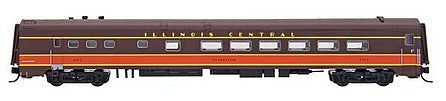 Intermountain Railway 7017 N Scale Centralia Car Shops Eastern Diner - Ready to Run -- Illinois Central (brown, orange)