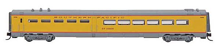 Intermountain Railway 7051 N Scale Western Diner - Ready to Run - Centralia Car Shops -- Southern Pacific (City of San Francisco, Armour Yellow, gray)