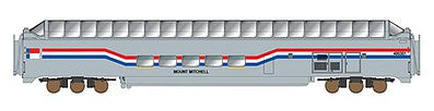 Intermountain Railway 7110 N Scale P-S Superdome Smooth-Side Full-Length Dome - Ready to Run -- Amtrak #400301 "Mount Mitchell" (Phase III, North Carolina DOT)