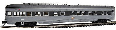 Intermountain Railway 7503 N Scale 2-1-1 Observation-Buffet-Lounge - Ready to Run -- Southern Pacific (2-Tone Gray, "Lark As Delivered")