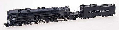 Intermountain Railway 79009D N Scale Class AC-12 4-8-8-2 Cab Forward - DCC -- Southern Pacific 4294 (black, silver, graphite, Large Lettering)