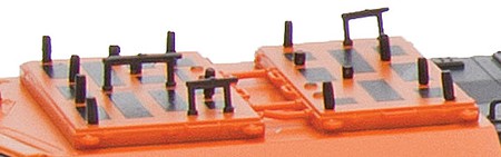 Intermountain Railway P44702 HO Scale Positive Train Control (PTC) Antenna Array -- Burlington Northern Santa Fe Railway Type 1