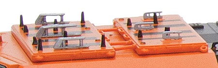 Intermountain Railway P44703 HO Scale Positive Train Control (PTC) Antenna Array -- Burlington Northern Santa Fe Railway Type 2