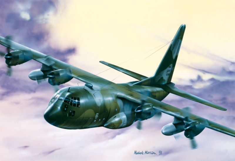 Italeri 15 1/72 C130H Hercules Aircraft