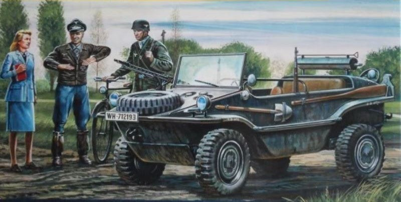 Italeri 313 1/35 Schwimmwagen Military Vehicle
