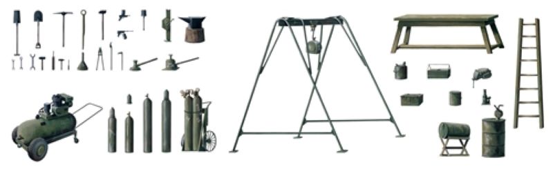 Italeri 419 1/35 Field Tool Shop