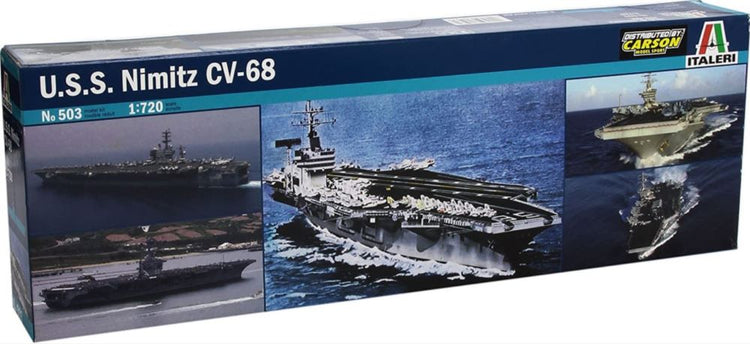 Italeri 503 1/720 USS Nimitz Aircraft Carrier