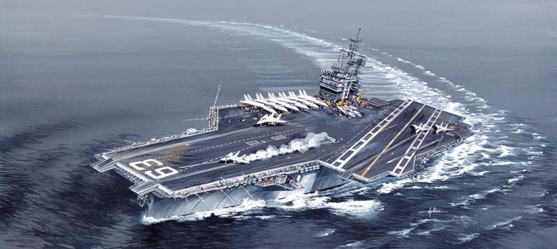 Italeri 5522 1/720 USS Kitty Hawk CV63 Aircraft Carrier