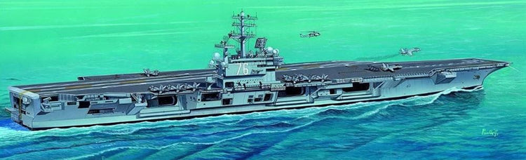 Italeri 5533 1/720 USS Ronald Reagan Aircraft Carrier