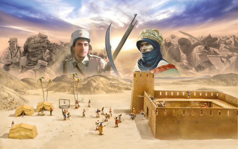Italeri 6183 1/72 Beau Gest: Algerian Touareg Revolt 1877-1912 Diorama Set