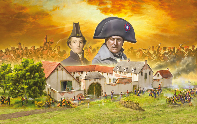 Italeri 6197 1/72 Waterloo 1815 Battle at La Haye Sainte Diorama Set