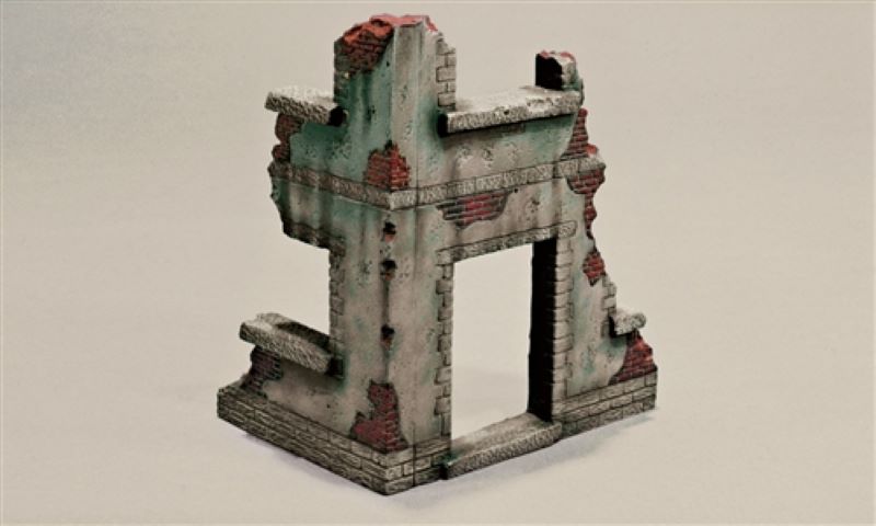 Italeri 6413 1/35 Ruin House Corner Wall Section