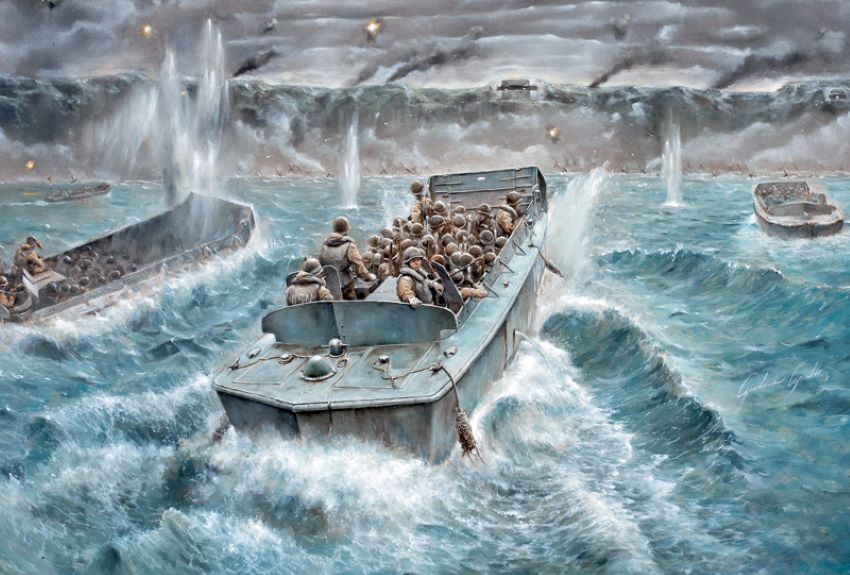 Italeri 6524 1/35 LCVP w/28 US Infantry Normandy D-Day