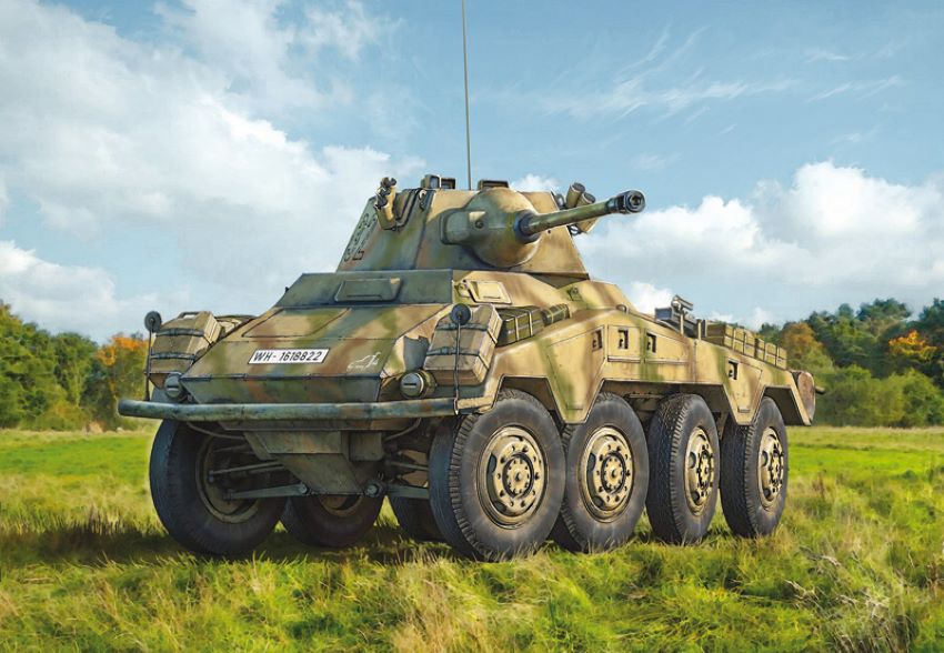 Italeri 6572 1/35 SdKfz 234/2 Puma Armored Vehicle