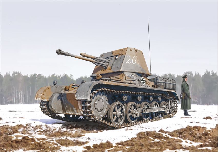 Italeri 6577 1/35 Panzerjager I Tank