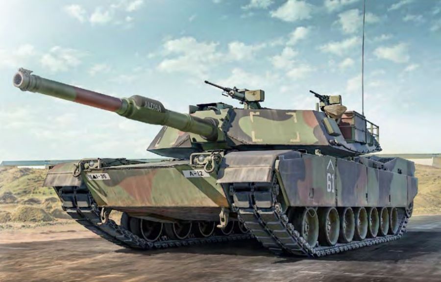 Italeri 6596 1/35 M1A1 Abrams Tank