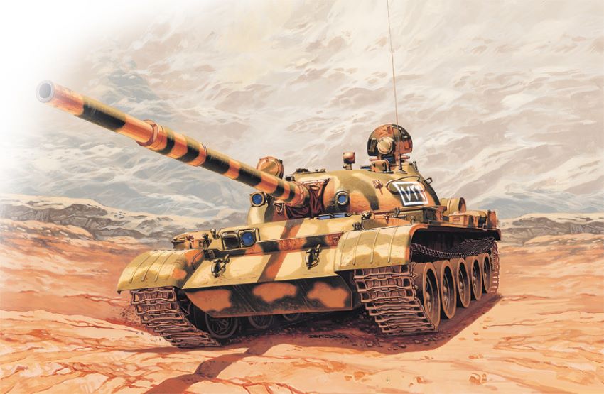 Italeri 7006 1/72 T62 Soviet Main Battle Tank
