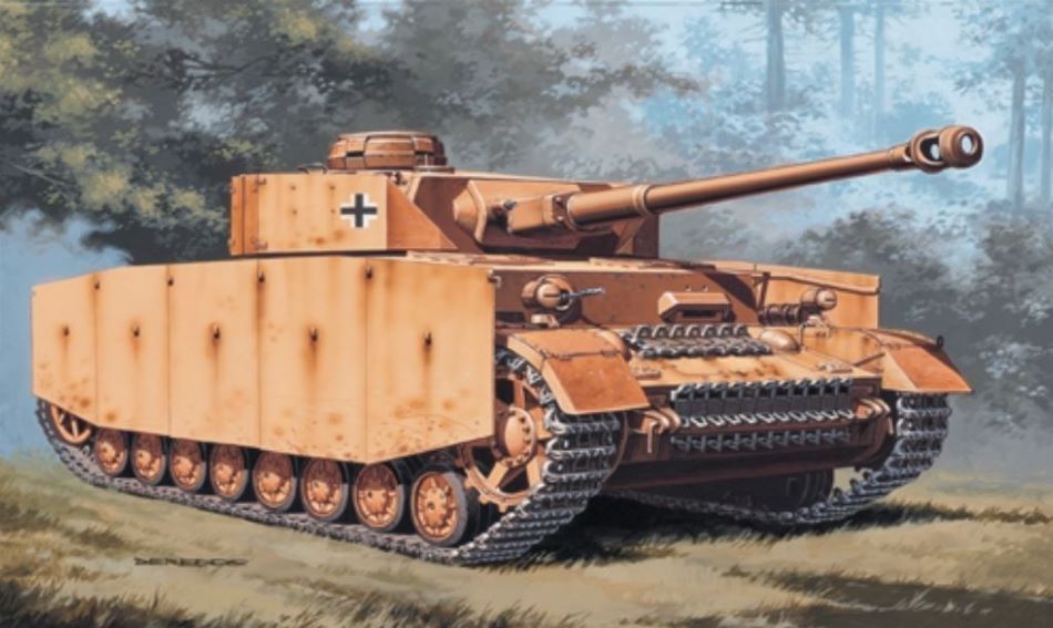 Italeri 7007 1/72 PzKpfw IV German Tank