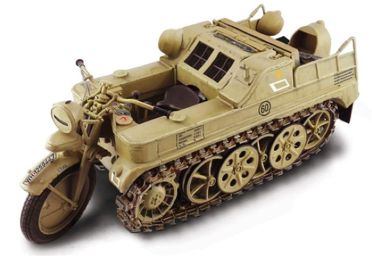 Italeri 7404 1/9 WWII SdKfz 2 Kleines Type HK101 German Kettenkrad Military Motorcycle