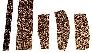 Itty Bitty Lines 1005 Z Scale Cork Roadbed -- Single Track 18"