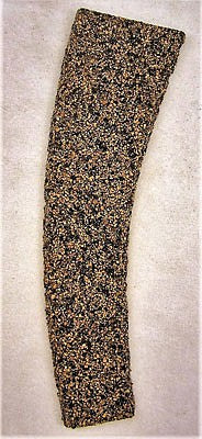 Itty Bitty Lines 1347 N Scale Precut Cork Roadbed Section 2-Pack -- Right Hand #6 Curved Turnout (9 & 12" Radii)