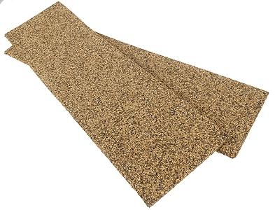 Itty Bitty Lines 1349 N Scale Multi-Track Precut Cork Yard Pads -- 3-1/2 x 12"  8.9 x 30.5cm pkg(2)