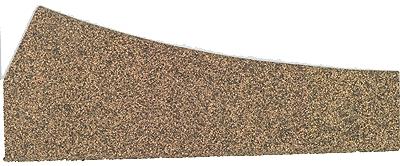 Itty Bitty Lines 1604 O Scale Cork Roadbed Precut Switch Pad -- For Right Hand Large Radius Turnout