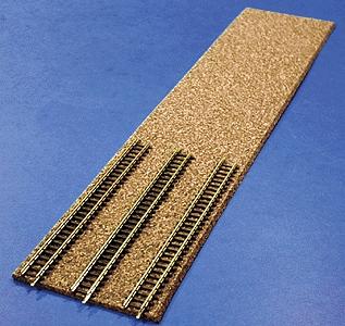 Itty Bitty Lines 7002 Z Scale Cork Roadbed Multi-Track Yard Pads