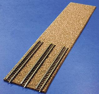Itty Bitty Lines 7002 Z Scale Cork Roadbed Multi-Track Yard Pads