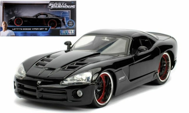 Jada 30731 1/24 Fast & Furious Letty's Dodge Viper SRT 10 Car