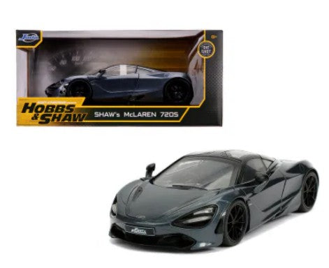 Jada 30754 1/24 Fast & Furious Shaw's McLaren 720S Car