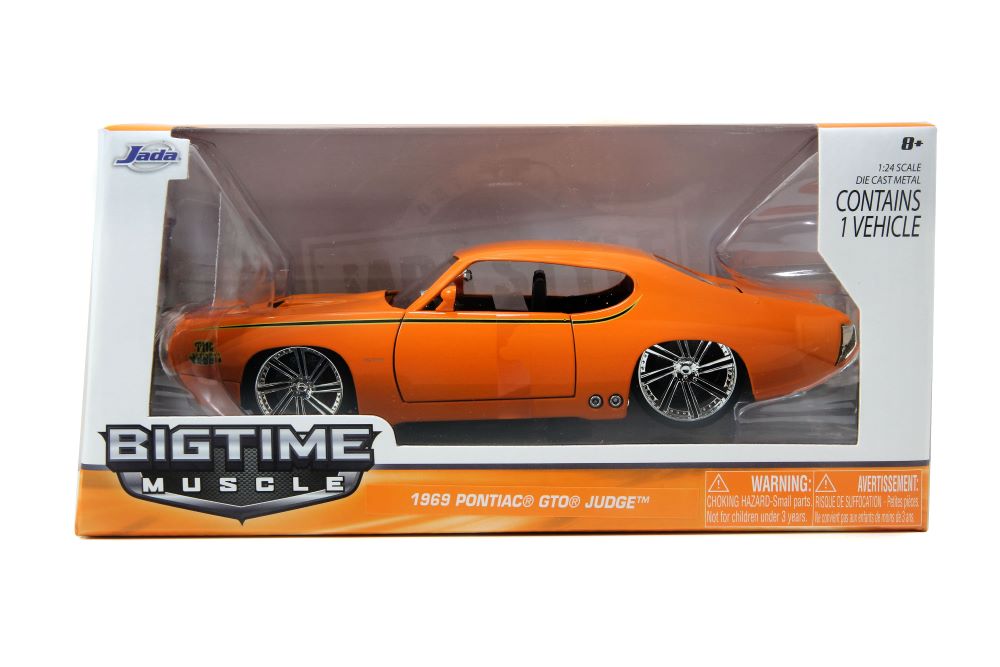 Jada 90344 1/24 1969 Pontiac GTO Judge Muscle Car