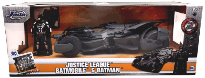Jada 99232 1/24 Justice League 2017 Batmobile w/Batman Figure