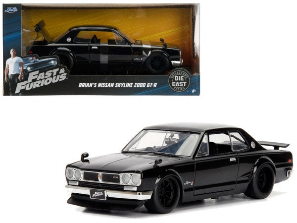 Jada 99686 1/24 Fast & Furious Brian's Nissan Skyline 2000 GT-R Car