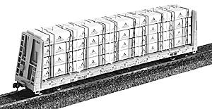 Jaeger Products 5400 HO Scale 60' Flat Car Lumber Load Kit -- Weyerhauser Building Products