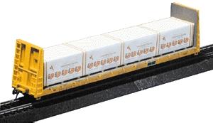 Jaeger Products 6000 HO Scale 60' Flat Car Lumber Load Kit -- Weyerhauser Lumber/Kamloops