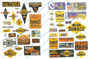 JL Innovative 237 HO 1940-50's Vintage Sunoco Gas Station Signs (42)