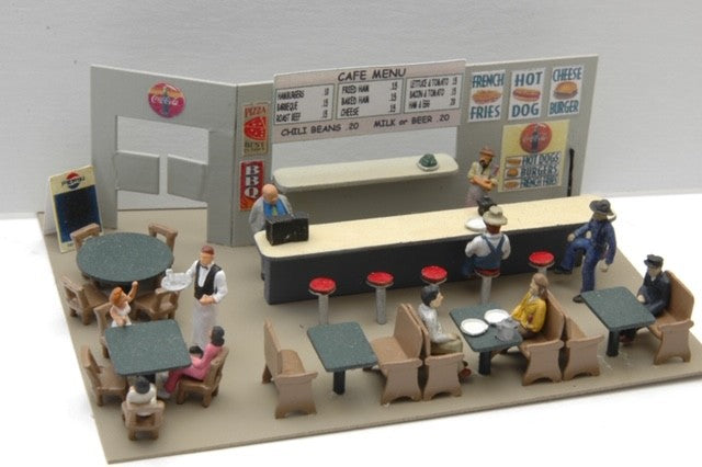 JL Innovative 349 HO Cafe/Diner Interior Detail Set